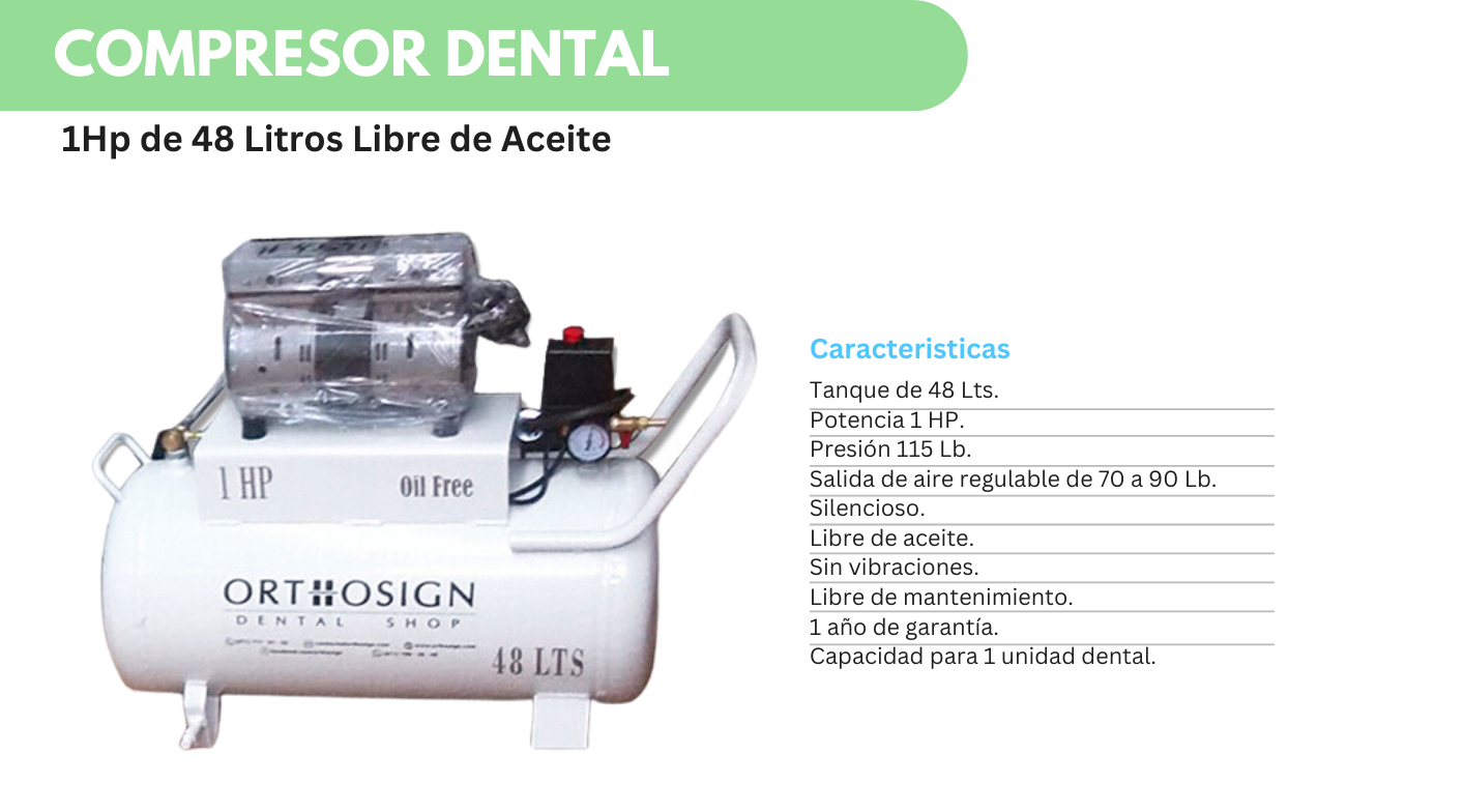 Compresor Dental 1HP Orthosign 